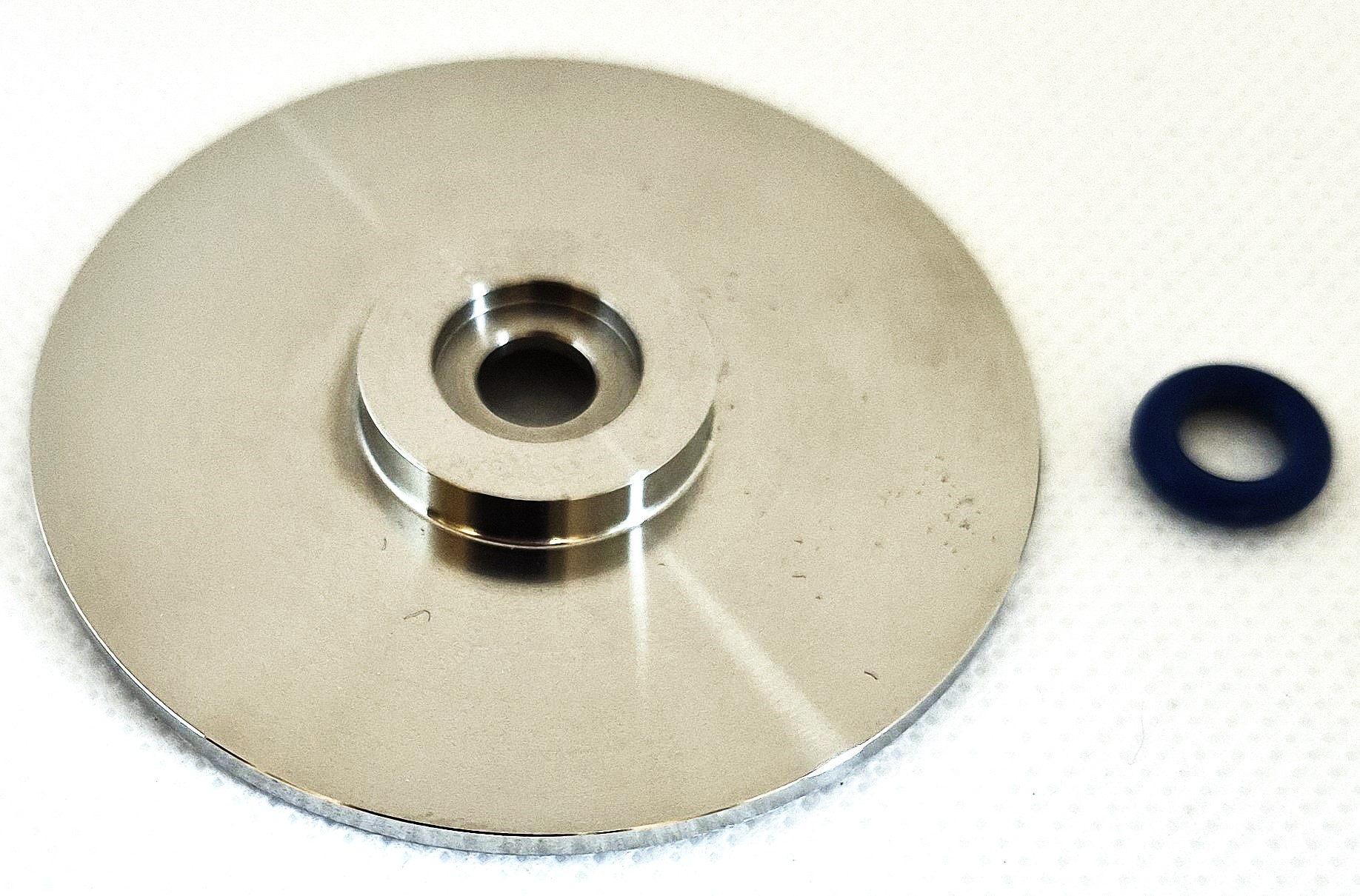 Duschplattenhalter 56,5mm Edelstahl für Quickmill Espressomaschinen – Bild 3